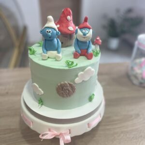 tort na urodziny dla dziecka smerfy